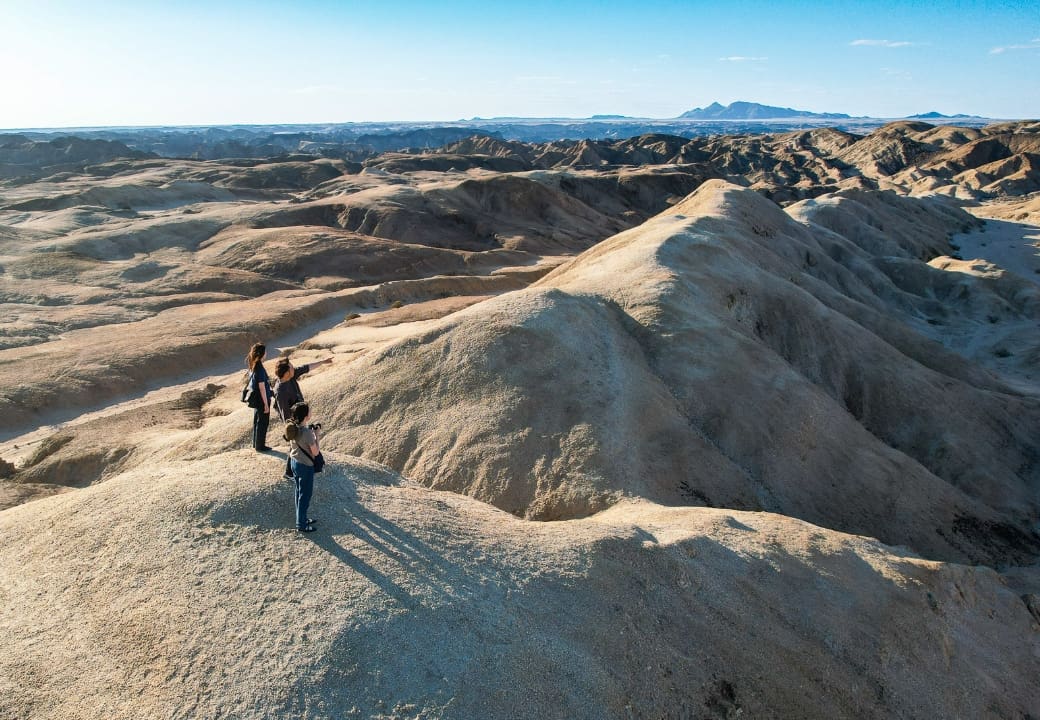 ナミビア ムーンランドスケープ