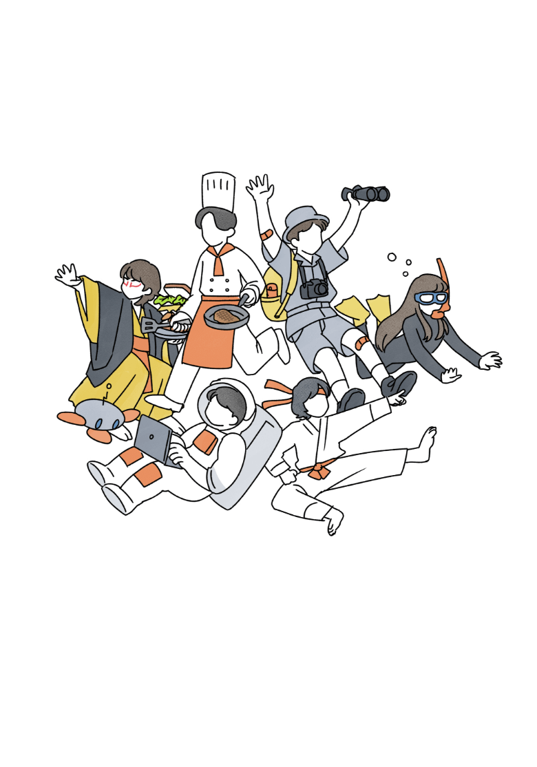 型破りなメンバーたち